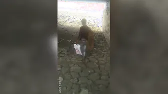 Village Couple Fucking Outdoors Gets Caught By Locals Watching