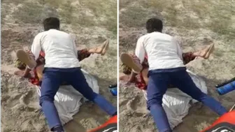 Young Stud Fucking Horny Bhabhi Outdoors Near Railway Tracks