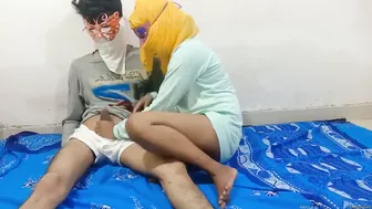 Masked Desi Couple Making Out And Fucking After Dinner Tonight