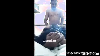 Indian Wife Stroking Her Boss Before Letting Him Inside Her