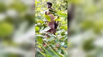 Desi Couple Getting Filmed Outdoors By His Friend Watching Us