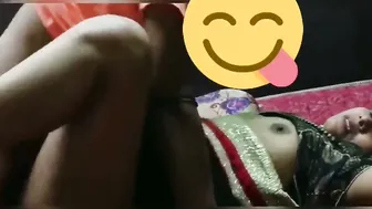 Married Bhabhi Stroking And Riding Her Secret Lovers Hard Cock