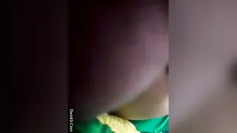 Tamil Wife Sucking Him Off While He Squeezes Her Big Boobs