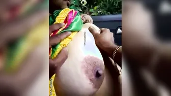 Tamil Wife Sucking Him Off While He Squeezes Her Big Boobs