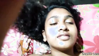 College GF Screaming While Getting Fucked By Her Man
