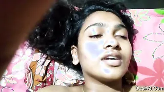College GF Screaming While Getting Fucked By Her Man