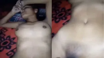 GF Moaning Loud Taking Lover Dick Deep And Rough