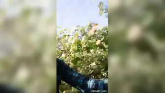 Village Lovers Making Out While He Films Her Dripping Wet Pussy