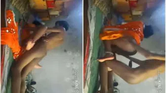 Village Couple Fucking Hard In Their Small Hut After Dark