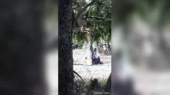 College Lovers Fucking Wild Outdoors Hiding From Everyone