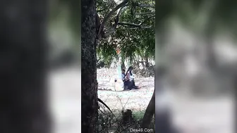 College Lovers Fucking Wild Outdoors Hiding From Everyone