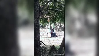 College Lovers Fucking Wild Outdoors Hiding From Everyone