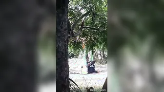 College Lovers Fucking Wild Outdoors Hiding From Everyone