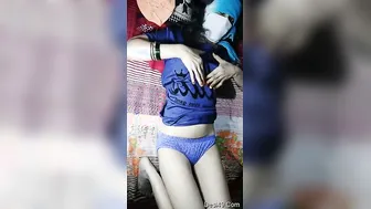 Amateur Couple Making Their First Private Video At Home Today