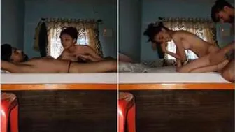 College GF Sucking And Taking It Hard From Behind