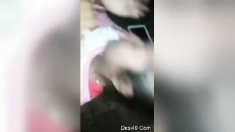 Village Girl Bent Over Outdoors Getting Pounded Hard By Her Man