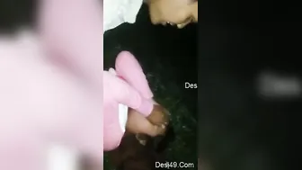 Village Girl Bent Over Outdoors Getting Pounded Hard By Her Man