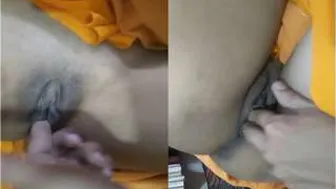 Married Woman Moaning As Hubby Fingers Her Dripping Pussy