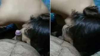 Young Bhabhi Sucking Her Mans Cock Before Getting Fucked