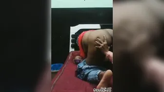 Desi GF Bent Over Taking It Deep From Behind At Home