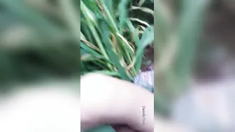 Cheating Bhabhi Secretly Fucking Her Lover Outside The House