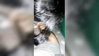 Indian Housewife Giving Her Man A Quick Blowjob Before Work