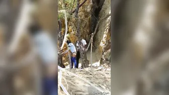 Desi College Couple Having Risky Outdoor Sex Behind Campus