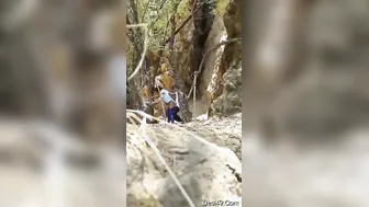 Desi College Couple Having Risky Outdoor Sex Behind Campus