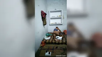 Young College GF Getting Fucked Hard In Her Hostel Room