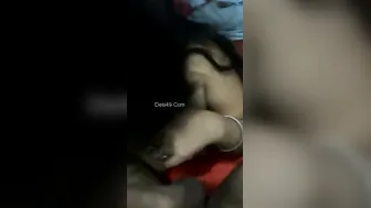 Hot Desi Couple Making Out Then She Sucks His Cock Passionately