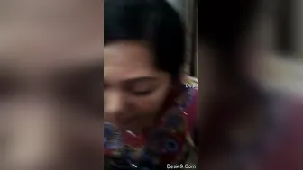 Horny Bhabhi Sucking Brother In Law While Husband Is At Work