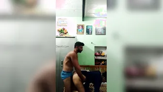 Indian Bhabhi Taking It Doggy Style Moaning Like A Needy Slut