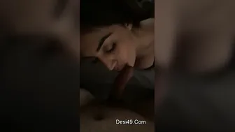 Nri GF Sucking Dick Like She Misses Home So Much Badly