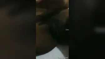 Hot Desi Babe On Her Knees Giving Him The Sloppiest Blowjob Ever