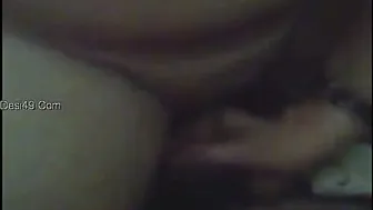 Bhabhi Stroking And Riding Her Husbands Cock Until He Cums