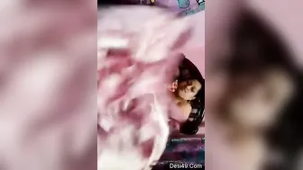 Desi Couple Getting Intimate As Wife Strokes His Hard Cock