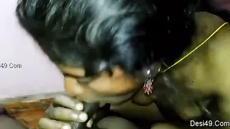 Tamil Wife Blowing And Riding Me Till We Both Finish Completely