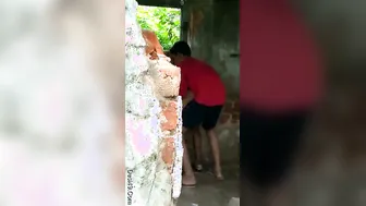 Young Guy Pounding Slutty Bhabhi From Behind In Doggy Style