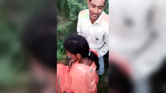 Cheating Wife Sneaking Outside For Rough Session With Lover