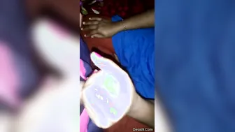 Young Desi GF Giving Me Sloppy Head In Bedroom Late Night
