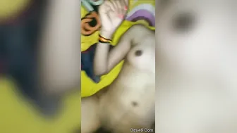 Desi Babe Moaning While Getting Her Tits Squeezed And Fucked