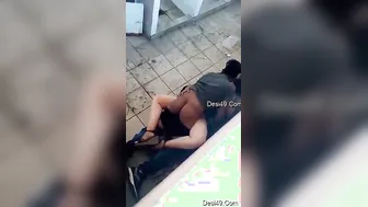 Local Slut Getting Destroyed By Paying Customer In Back Room