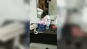 Indian GF Moaning In Hotel Room While Bf Drills Her
