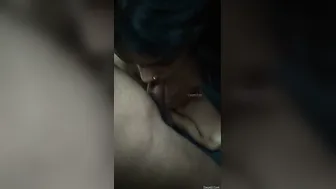 His Hot Wife Sucking Him Off Before Going To Work This Morning