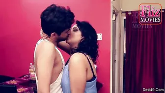 Young Indian Girl Seducing Her Neighbor In Cramped City Flat