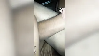 Backseat Fucking Session With Horny GF In Parked Car