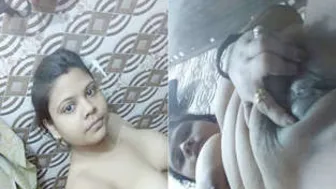 Desi GF Getting Her Pussy Stretched By Lover Tonight