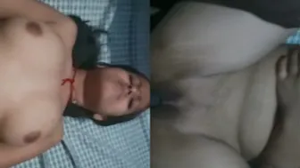 Hot Desi Babe Screaming While Lover Pounds Her Pussy Doggy