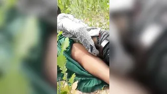 Village Slut Getting Railed Outdoors Behind The Old Farmhouse
