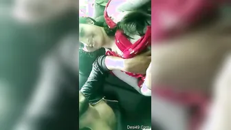 GF Letting Him Suck And Worship Her Soft Desi Boobs